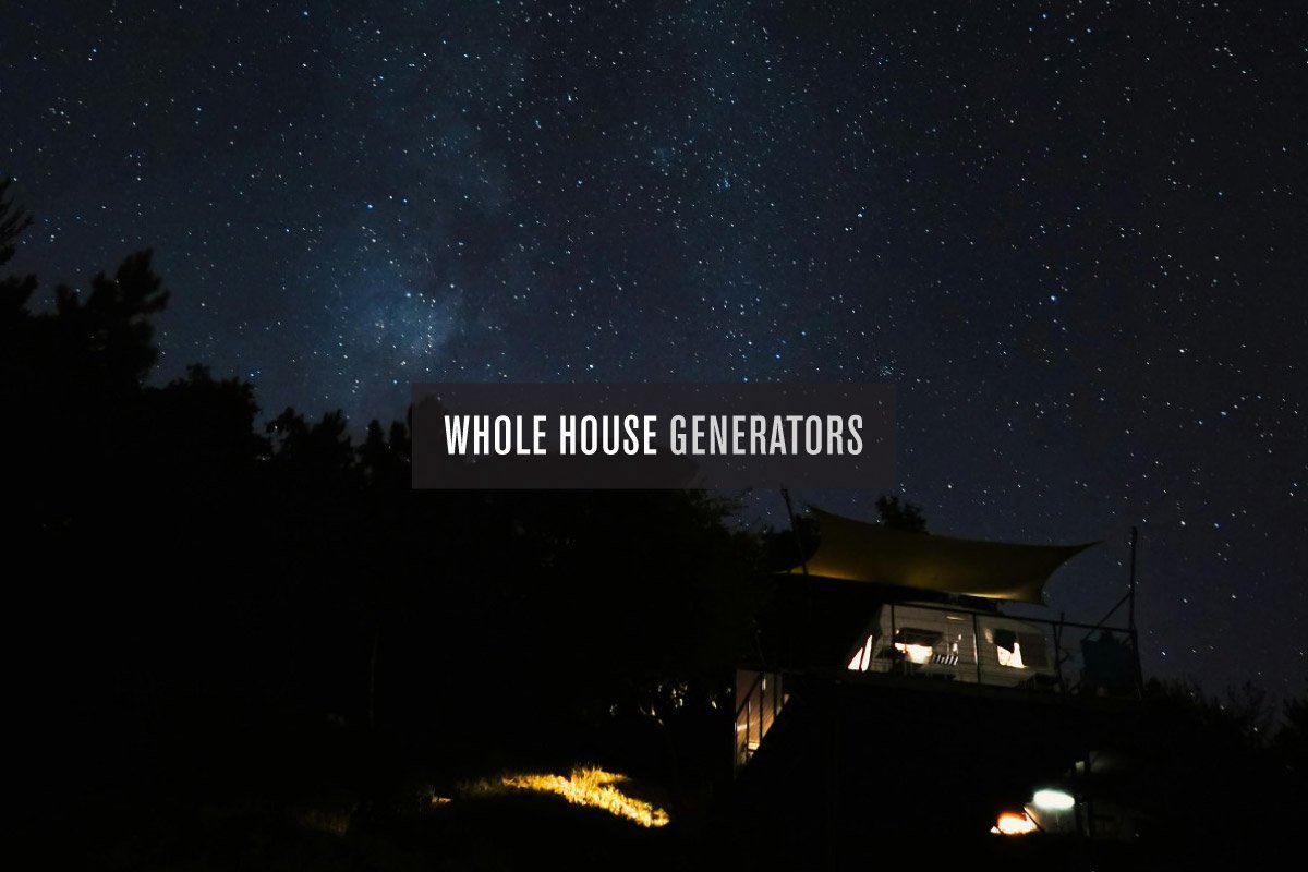 whole-house generators